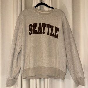 New York Popular Grey Sweater XL